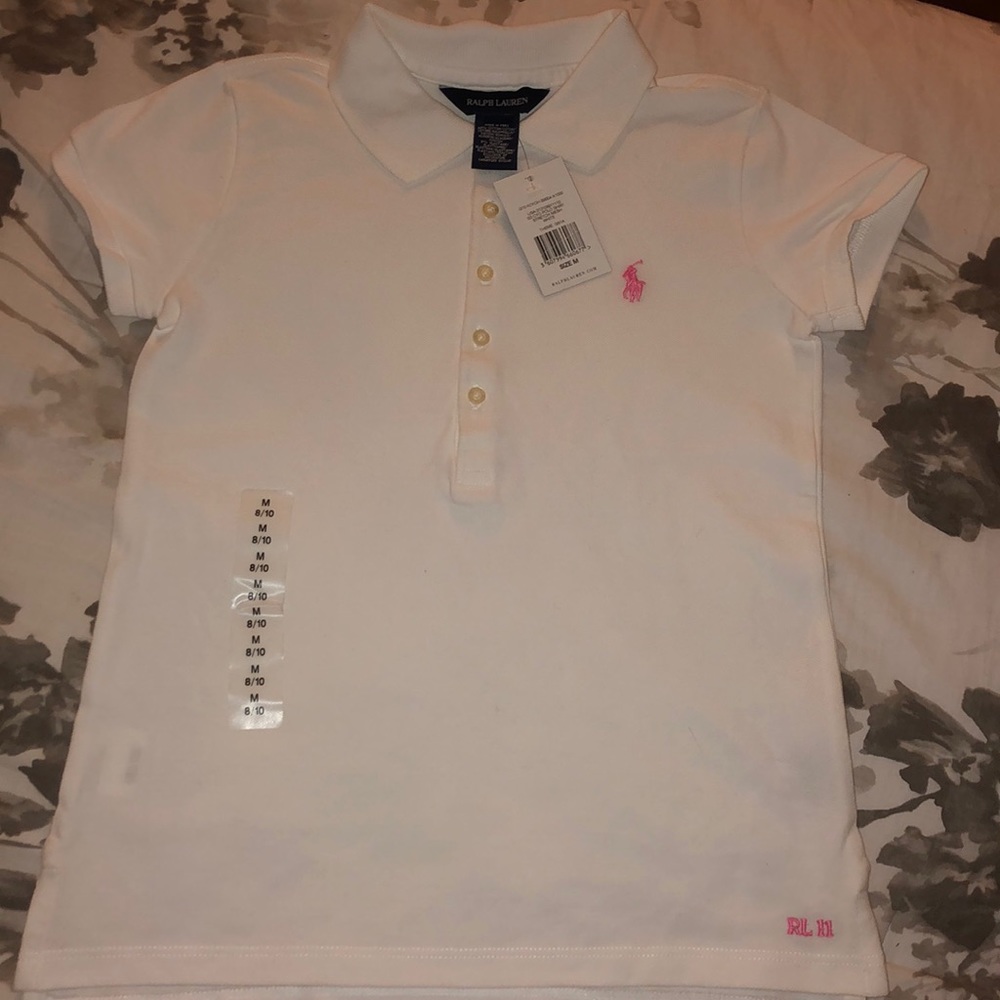 Polo Ralph Lauren Kids White Polo